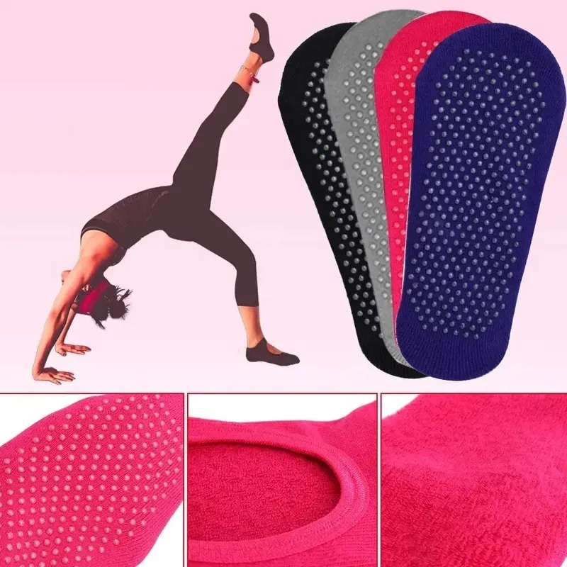 1-3pairs Backless Non-slip Fit - Pilate Yoga Workout 评论和价格