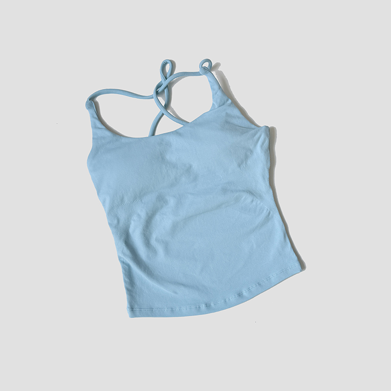 Women Yoga Vest Cross Straps O - Pilate Yoga Workout 评论和价格