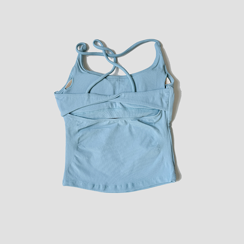 Women Yoga Vest Cross Straps O - Pilate Yoga Workout 评论和价格