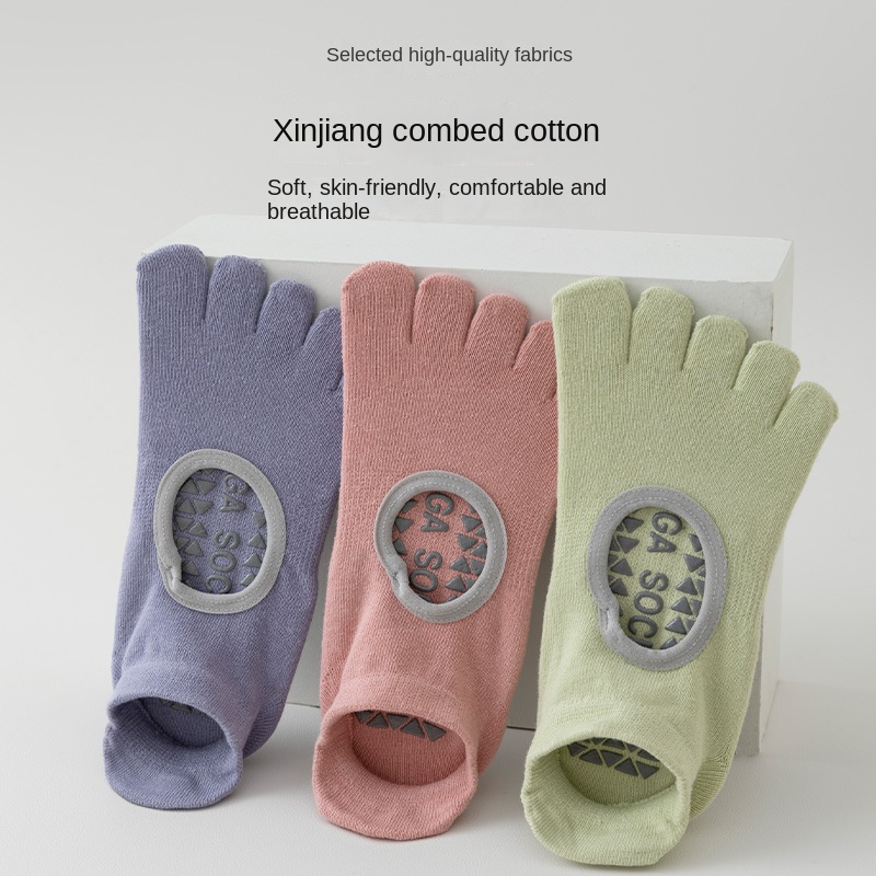 Women's Five-Finger Yoga Socks - Medias Para Pilates Y Yoga 评论和价格