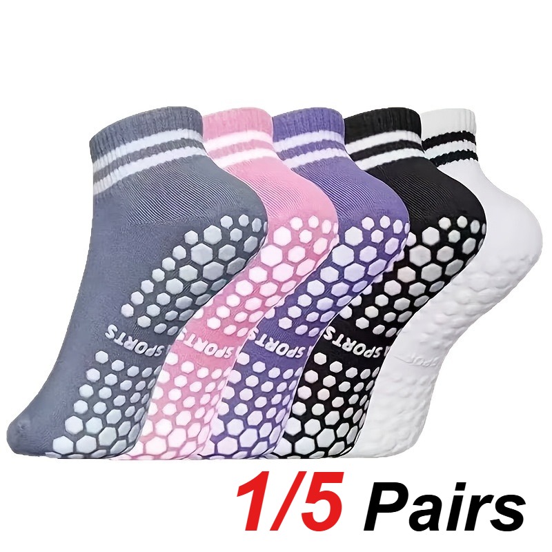 1/5 Pair Women's Silicone Anti - Pilates & Yoga Vida 评论和价格