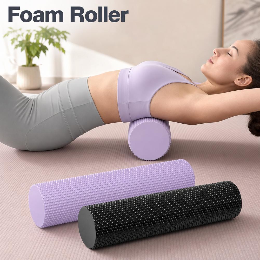 EVA Yoga Foam Roller High Dens - Pilate Yoga Workout 评论和价格