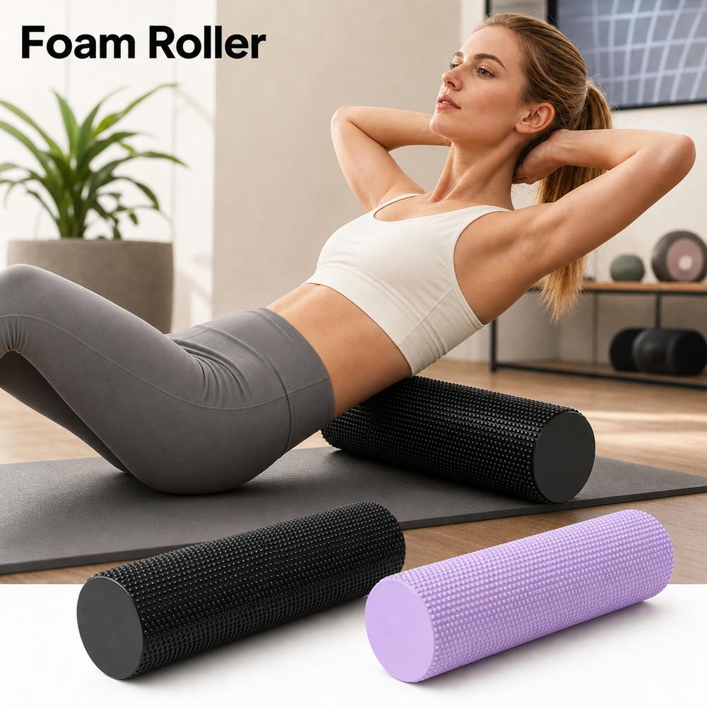 EVA Yoga Foam Roller High Dens - Pilate Yoga Workout 评论和价格