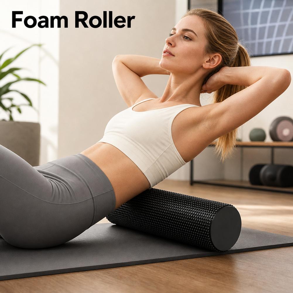 EVA Yoga Foam Roller High Dens - Pilate Yoga Workout 评论和价格