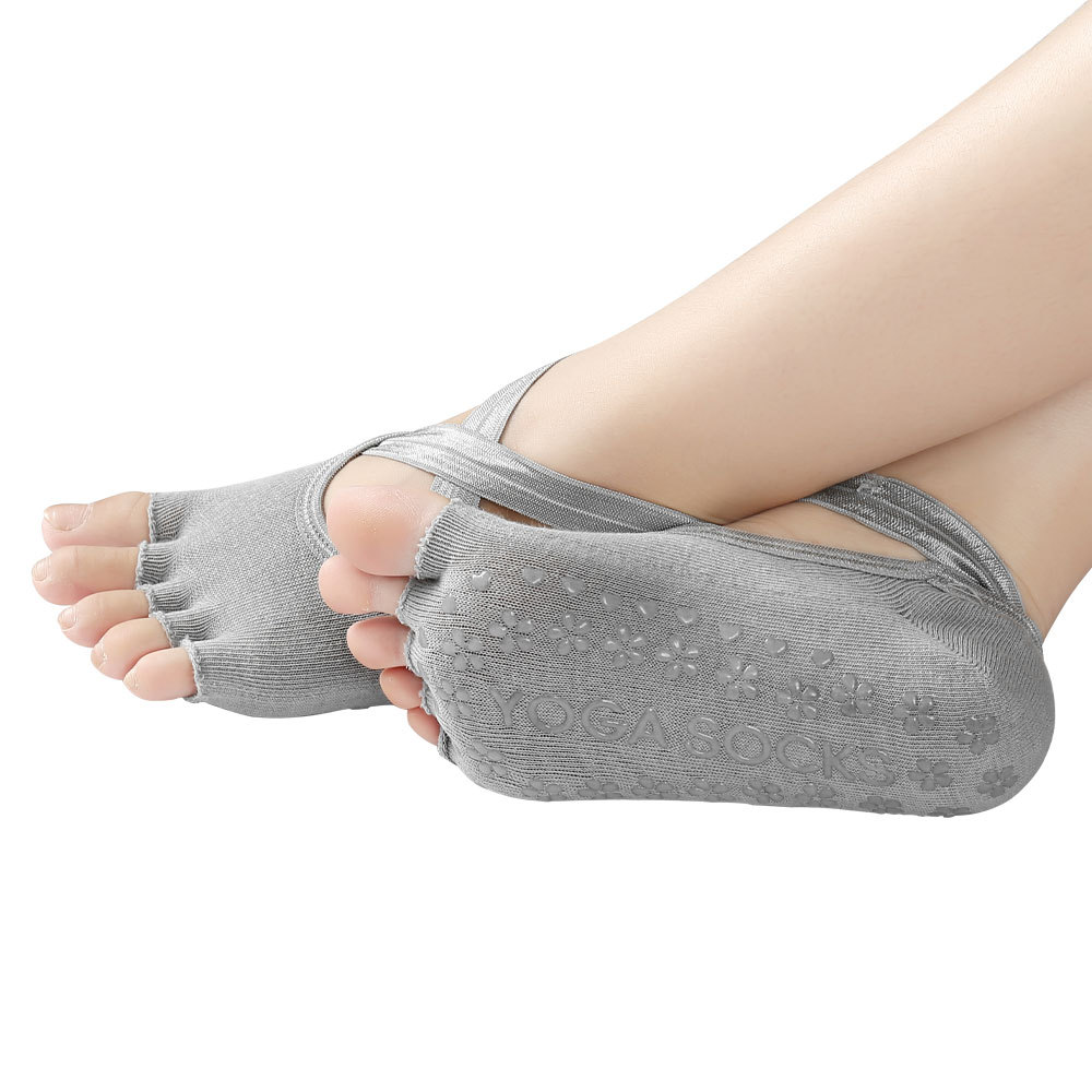 New Autumn Tube Five-Toe Press - Medias Para Pilates Y Yoga 评论和价格