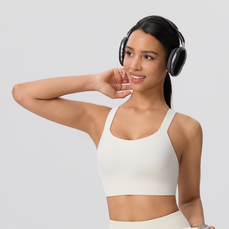 Solid Color Cross Back Sports  - Pilates Yoga One 评论和价格