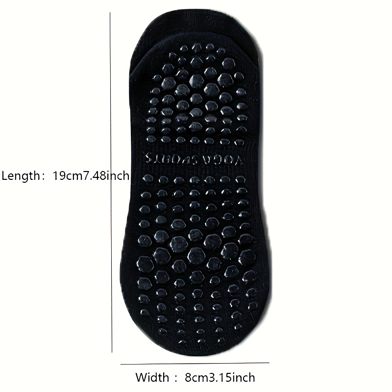 3 Pairs Grip Pilates Socks for - Medias Para Pilates Y Yoga 评论和价格
